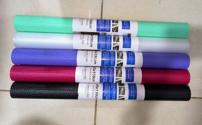 Anti-Slip Fridge Sheet Roll 45x150cm Spill-Proof Refrigerator Liner for Organized