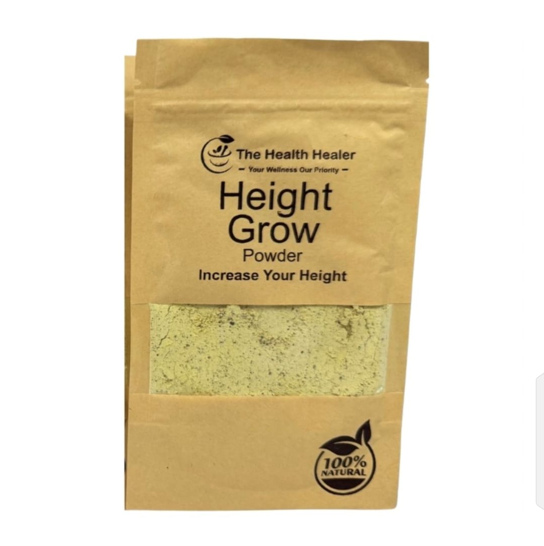 The Health Healer Height Grow Powder 100% Natural Height Increase Supplement-