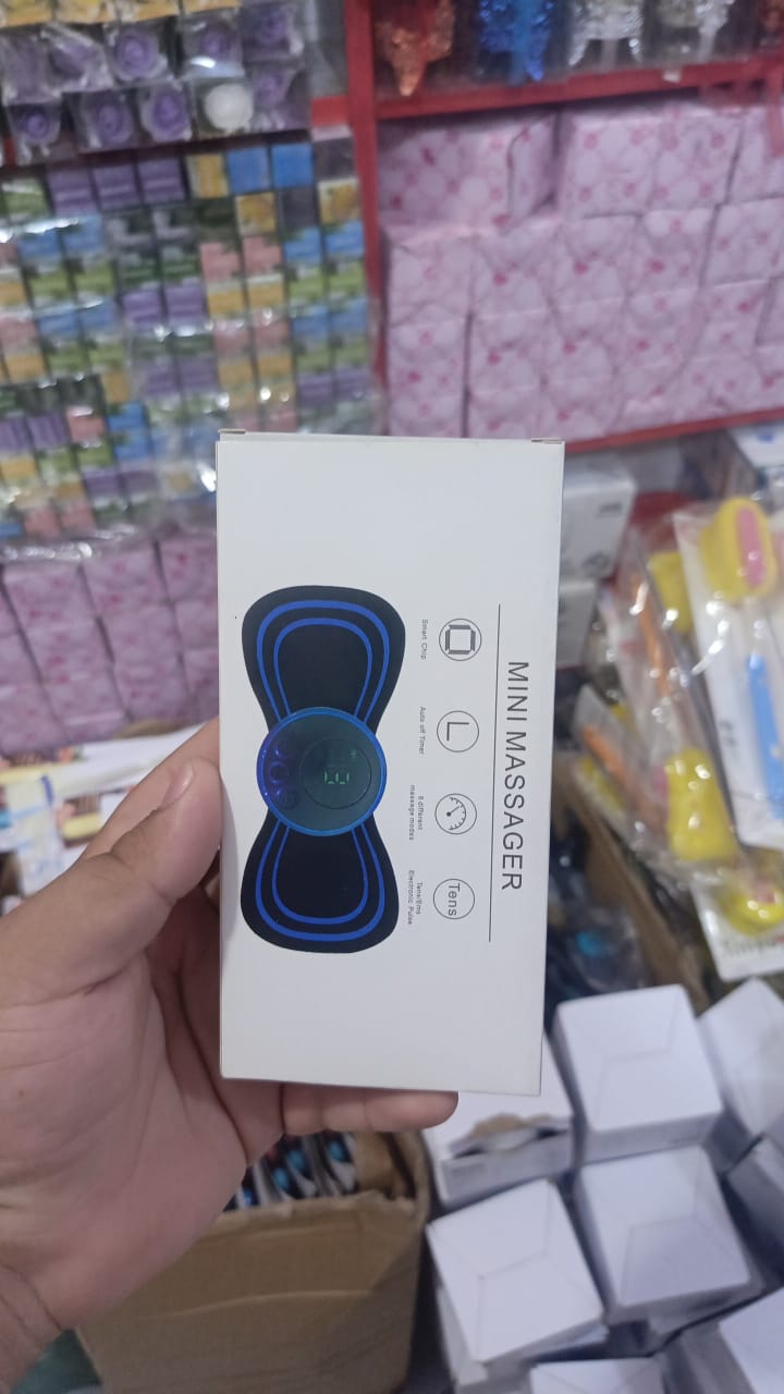 Pain Relief Portable Mini Electric Massager EMS Mini Body Massage Patch for - CheckNpays