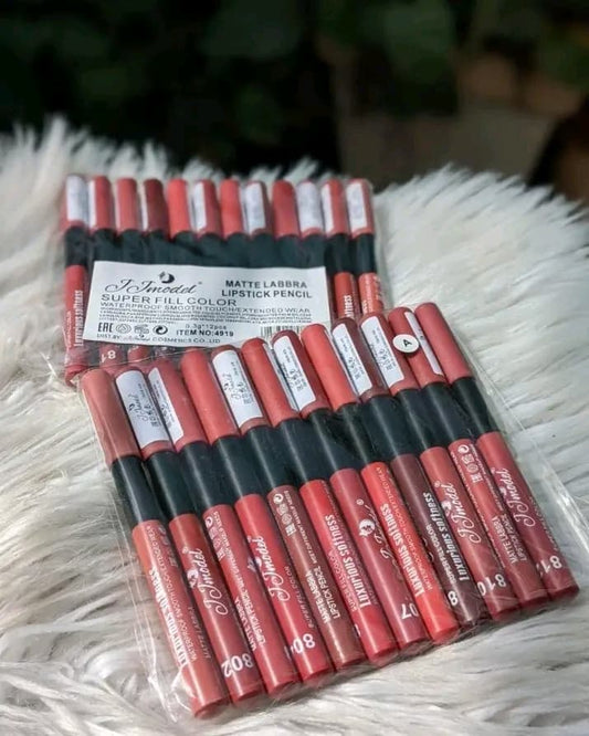 Nude Shade Lipstick Pencil High Pigment, Smooth Application &amp; Long-Lasting Finish
