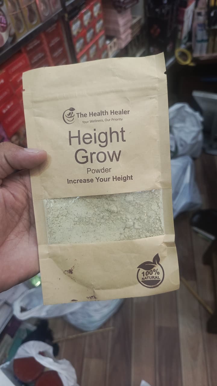 The Health Healer Height Grow Powder 100% Natural Height Increase Supplement-