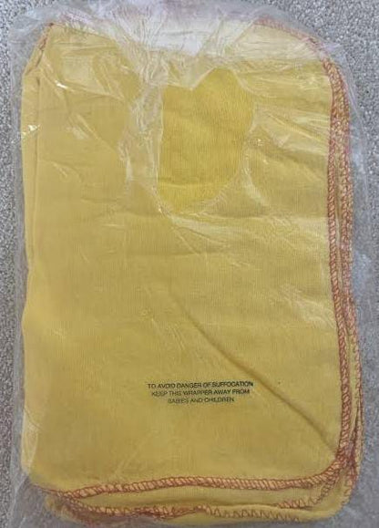 Yellow Duster Cloth Pack of 12 Soft Lint-Free Cleaning Cloths for