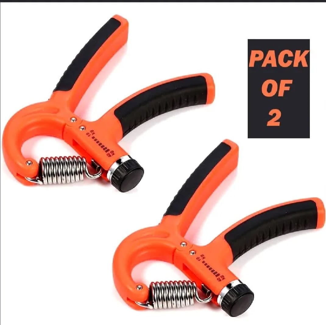 Set of 2 Adjustable Heavy Hand Grippers (1040Kg) Strength Training Exerciser - CheckNpays