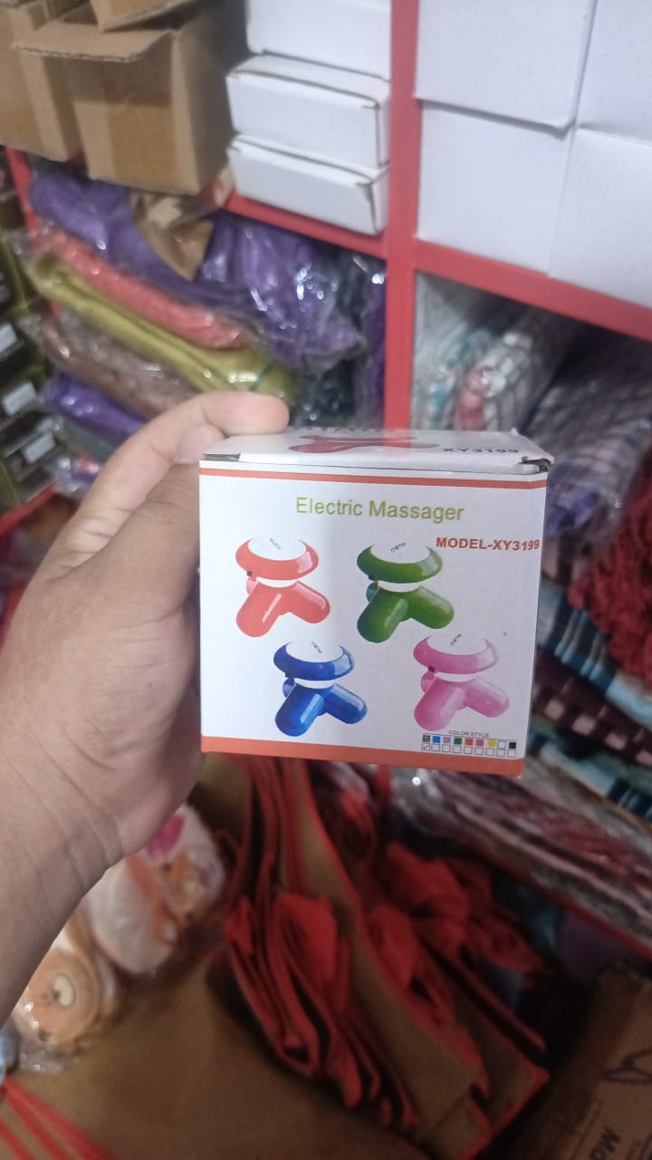 Mini Electric Body Massager for Neck Back Shoulder | USB Powered Vibration