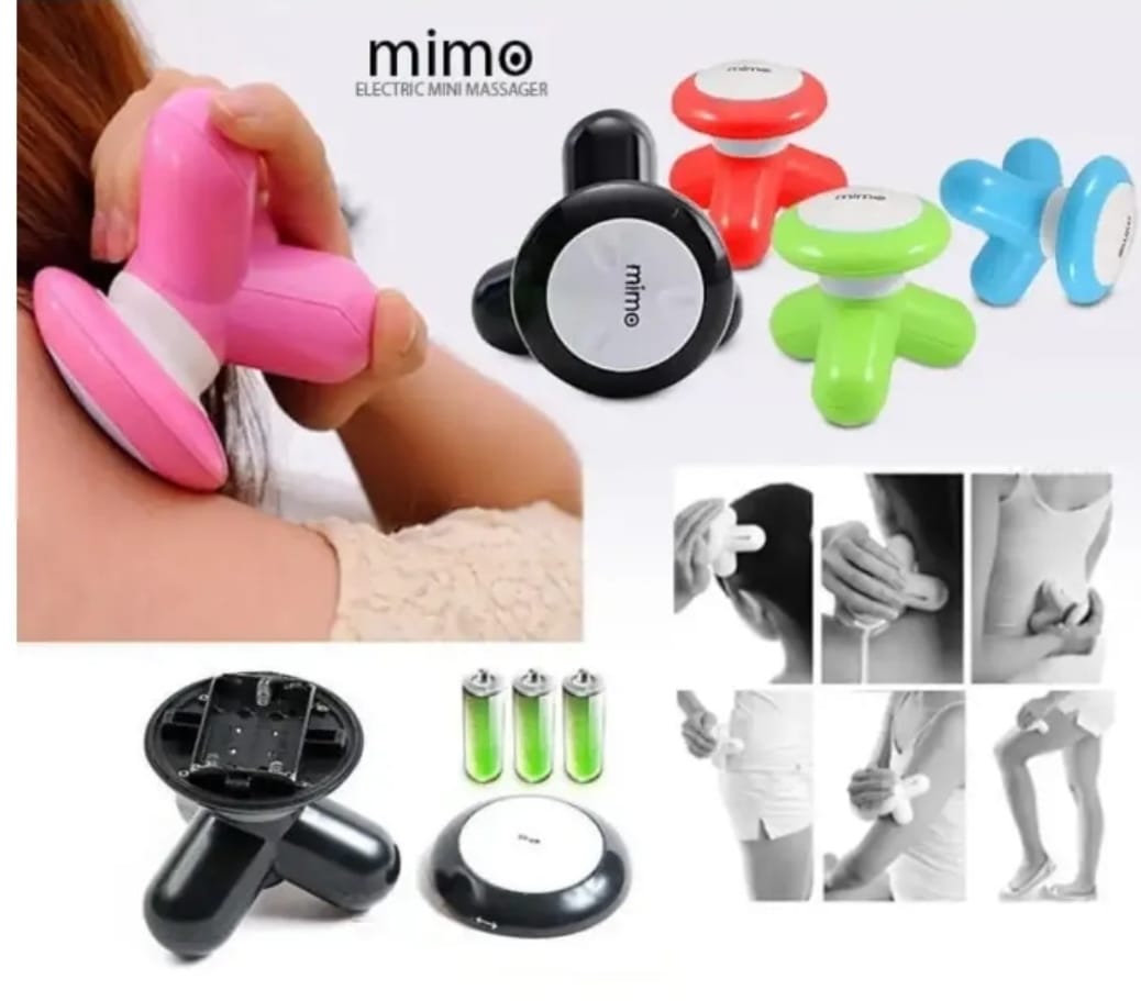Mini Electric Body Massager for Neck Back Shoulder | USB Powered Vibration
