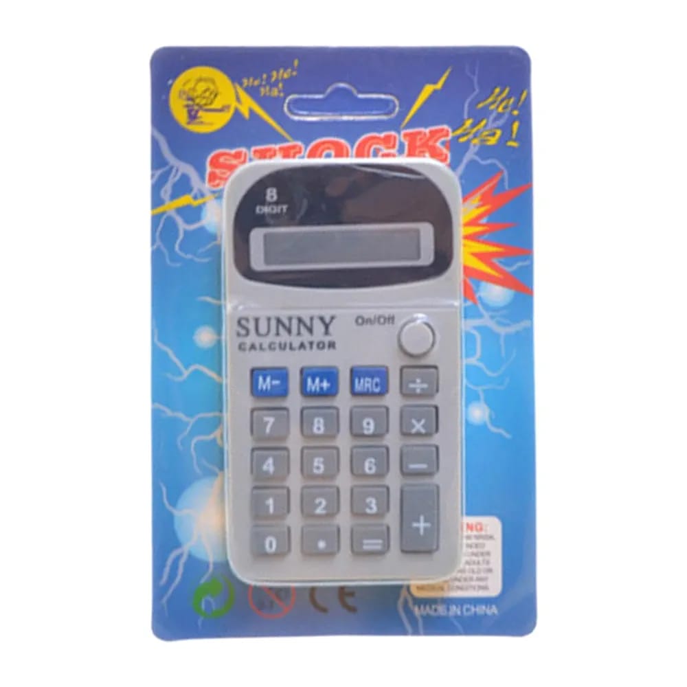Electric Shocking Fake Calculator Funny Prank Toy Gadget for Adults &amp; - CheckNpays
