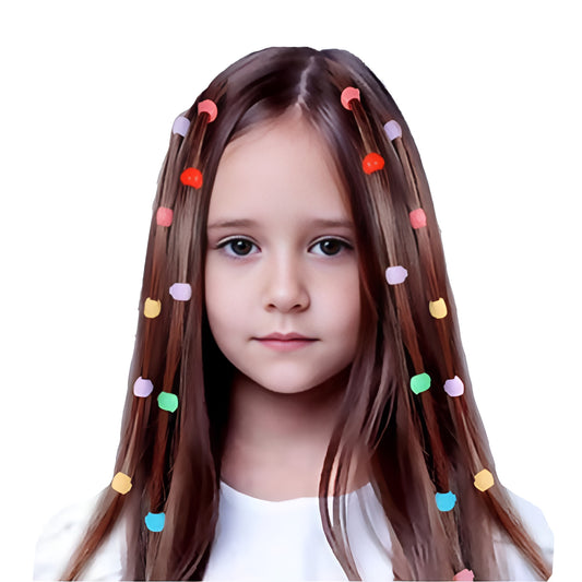 30 PCS Baby Girls Hairpins Cute Candy Color Mini Hair Clips