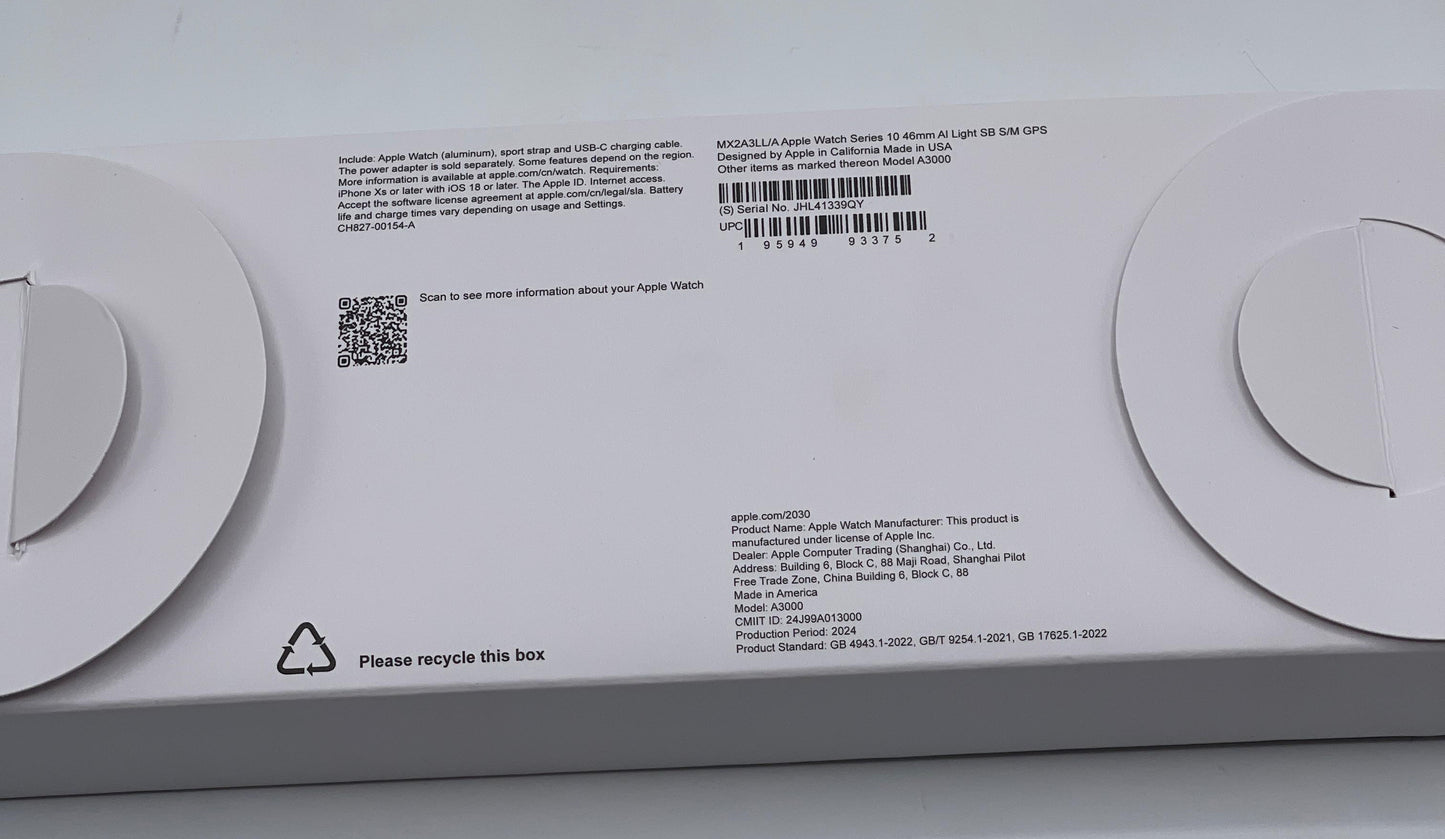 Watch Series 10 with Apple Logo Stylish &amp; Functional Smartwatch for