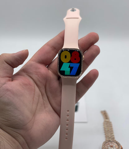 Mi Ni ZW10 DO Elegant Diamond Series Smartwatch Bluetooth Calling, Health