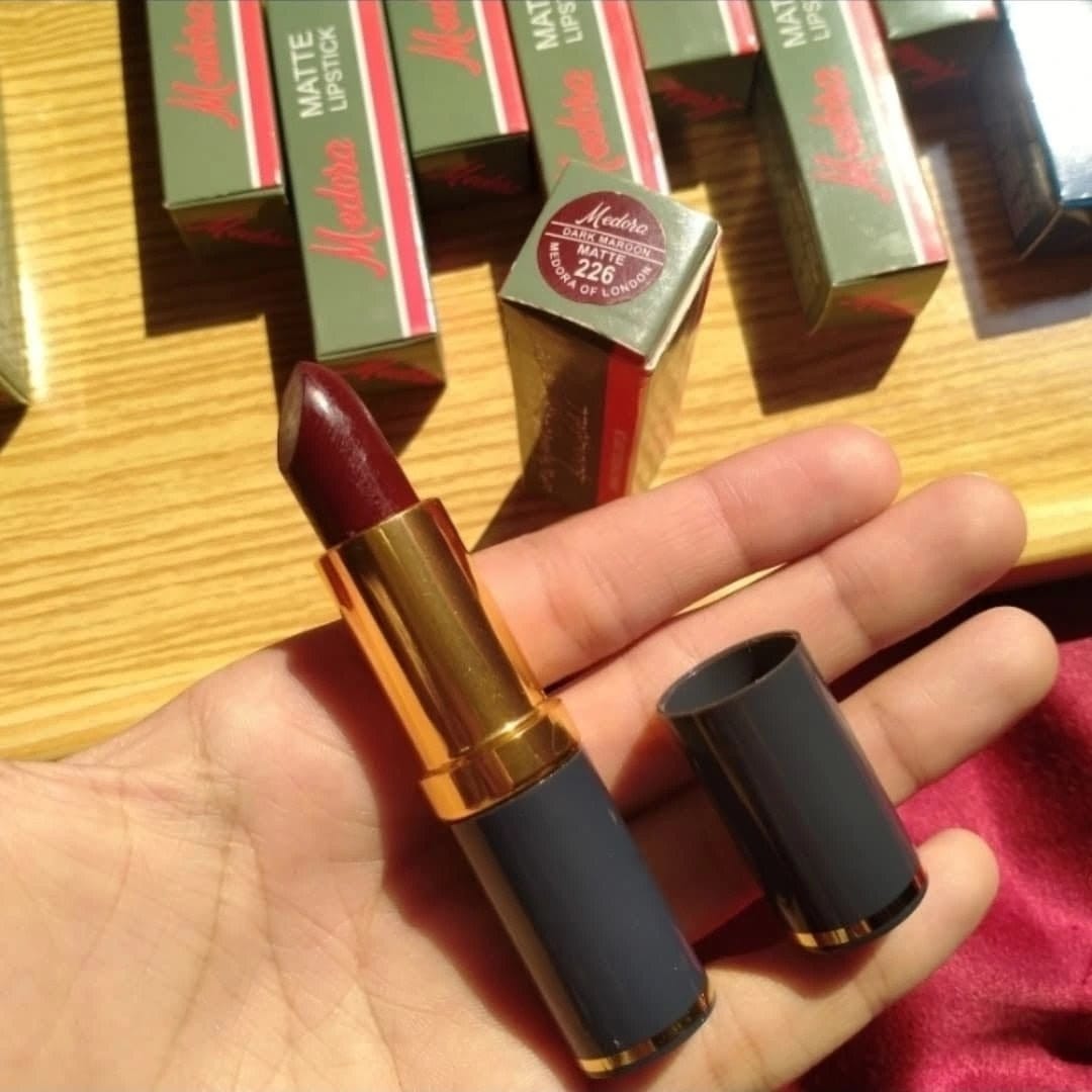 Medora Lipstick Pack of 6 Creamy, Long-Lasting, Smooth Finish Lip Colors - CheckNpays