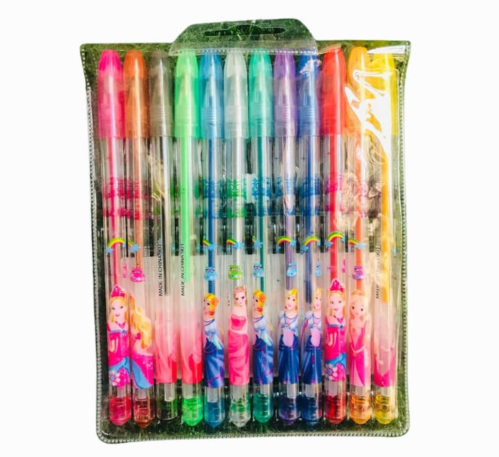 Fruit Scent Gel Glitter Pen 1.0mm Smooth Writing with a Sparkle