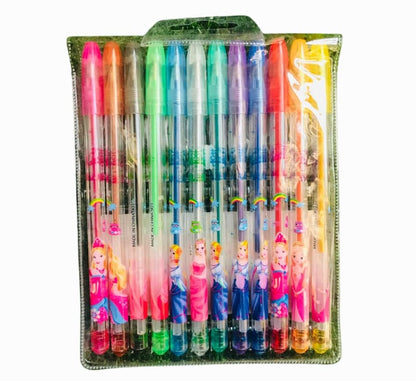 Fruit Scent Gel Glitter Pen 1.0mm Smooth Writing with a Sparkle