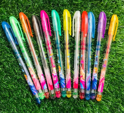 Fruit Scent Gel Glitter Pen 1.0mm Smooth Writing with a Sparkle