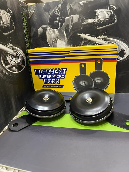 High Sound Elephant Horn for Cars &amp; Bikes Super Loud 12V - CheckNpays