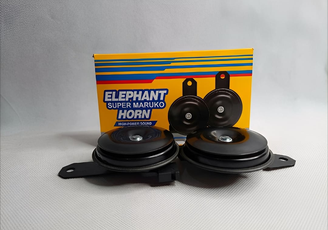High Sound Elephant Horn for Cars &amp; Bikes Super Loud 12V - CheckNpays