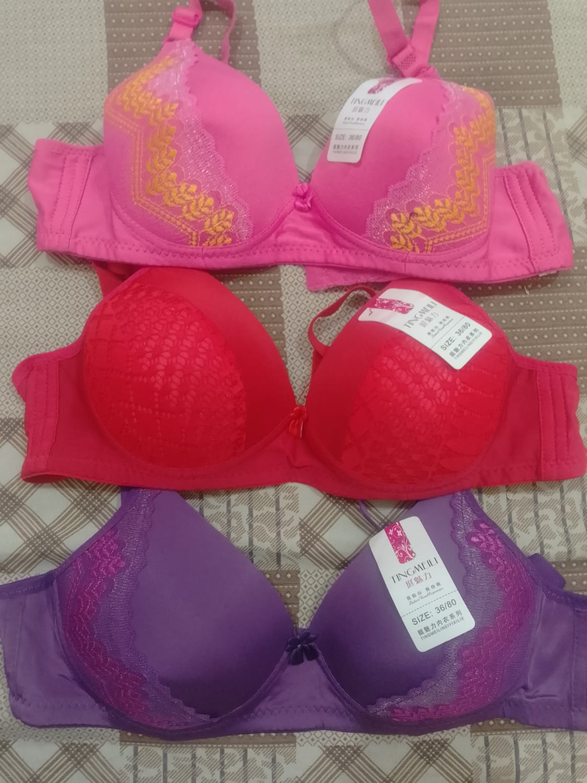 Silk Embroidered Padded Bra for Women Luxury Undergarment with Soft Silk - CheckNpays