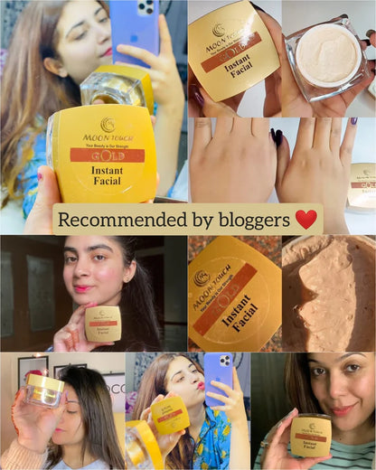 Gold Facial Single Step Solution For Deep Freshness 30ml