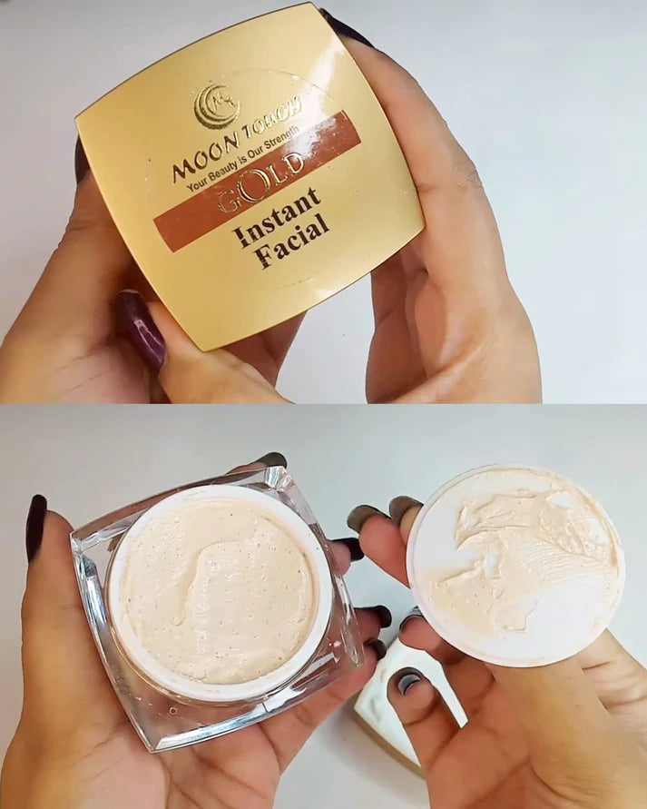 Gold Facial Single Step Solution For Deep Freshness 30ml