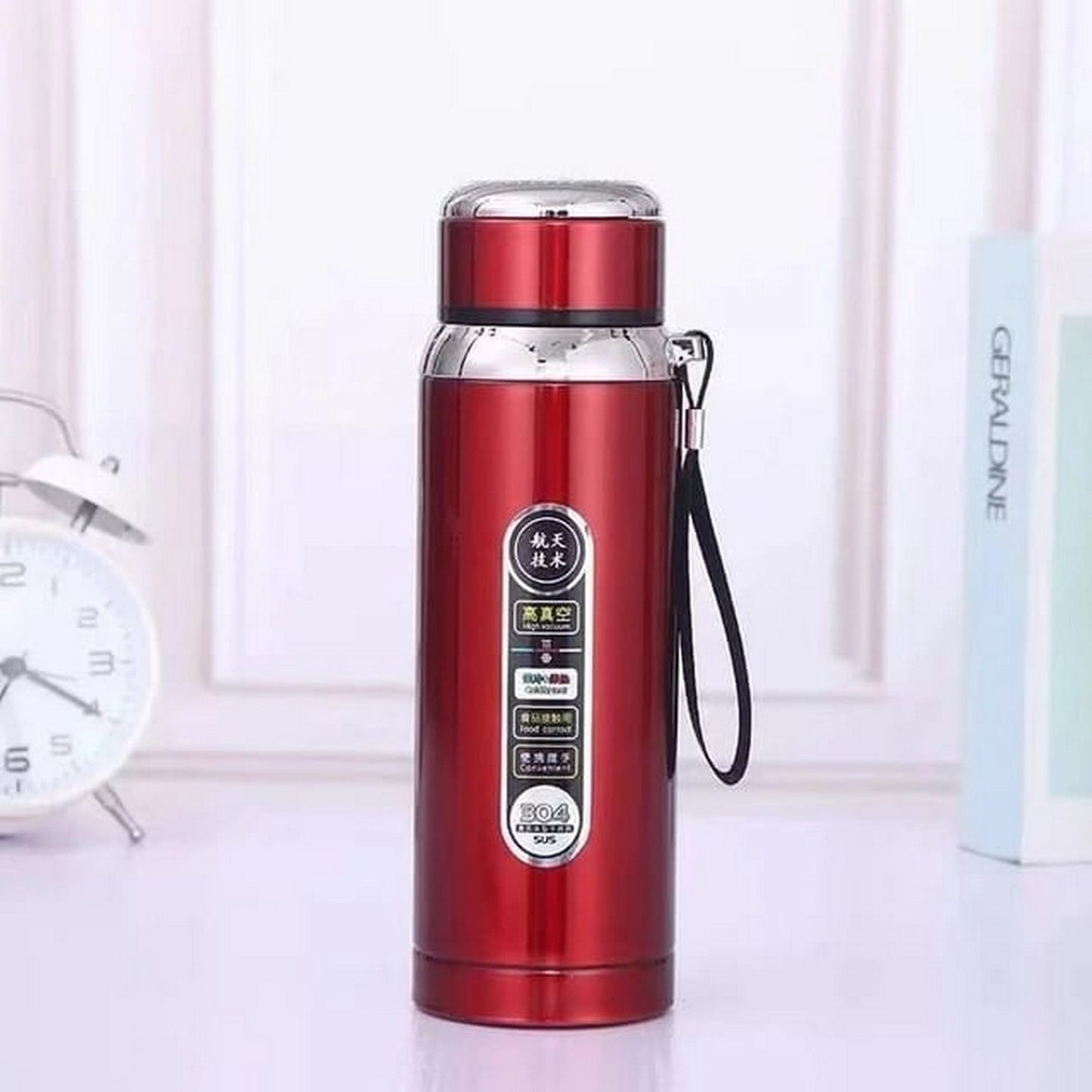 Stainless Steel Vacuum Thermos Flask Bottle 800ml (Random Colors)