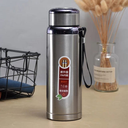 Stainless Steel Vacuum Thermos Flask Bottle 800ml (Random Colors)