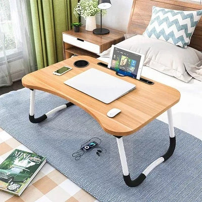 Wooden Laptop Table - Laptop Stand - Floor Table - Laptop table