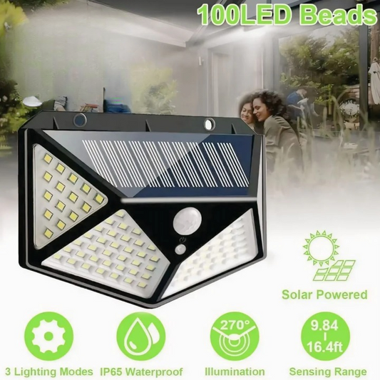 Solar Interaction Light | Solar charging Led Induction Motion sensor wall lamp