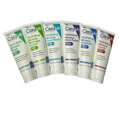 Pack of 6 CeraVe Hydrating Mineral Facial Kit | Best Quality Hydrating