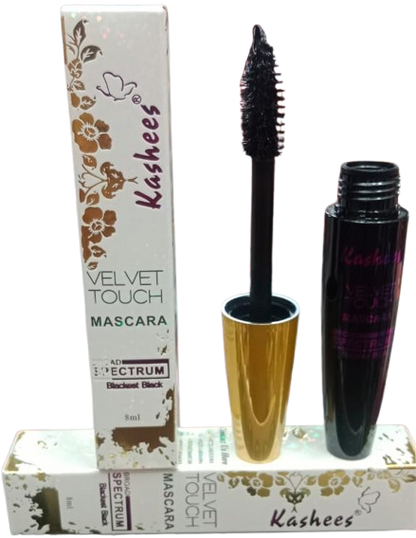 Kashees Waterproof Mascara - Long-Lasting, Smudge-Proof, Volumizing &amp; Defining Formula for Bold