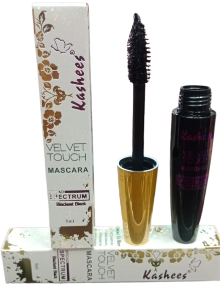 Kashees Waterproof Mascara - Long-Lasting, Smudge-Proof, Volumizing &amp; Defining Formula for Bold