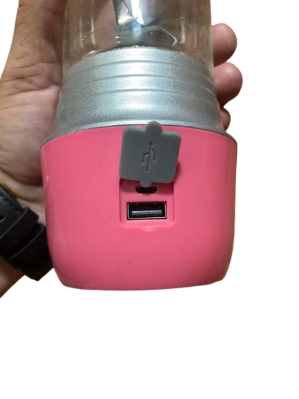 Imported Rechargeable Portable 420ml Blender with 6 Blades - Portable Blender with