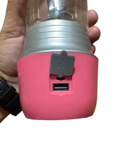 Imported Rechargeable Portable 420ml Blender with 6 Blades - Portable Blender with