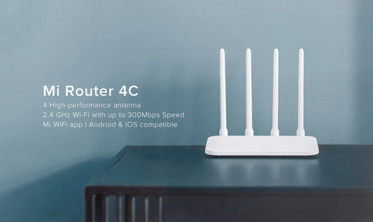 Xiaomi Mi 4c Router 300mbps Wifi Router 5dbi 2.4ghz 802.11a/B/G With Four