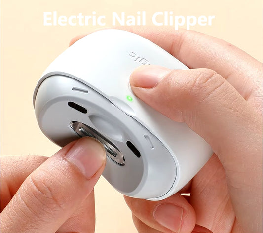 Automatic Electric Nail Clipper Trimmer For Elderly And Children Anti-Splash Home Use
