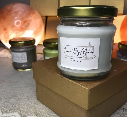 Zen Mist Candle - Soul Soothing Aroma Handmade Milky &amp; Fresh