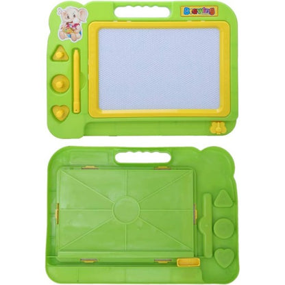 Magnetic Learning Drawing Board for Kids Erasable Doodle Pad with Pen,