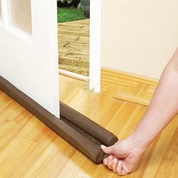 Twin Door Draft Protector Door Air Lock Foam For Cold Air