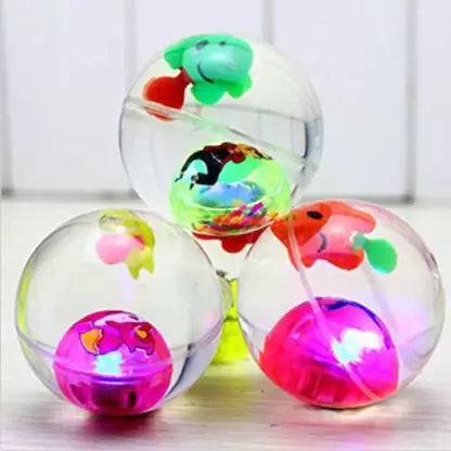 (pack of 6)Glowing Ball Toy - Super Led Water Ball Size 65mm