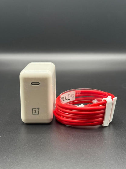 OnePlus 65W Warp Charge Power Adapter with Type-C to Type-C Fast Charging