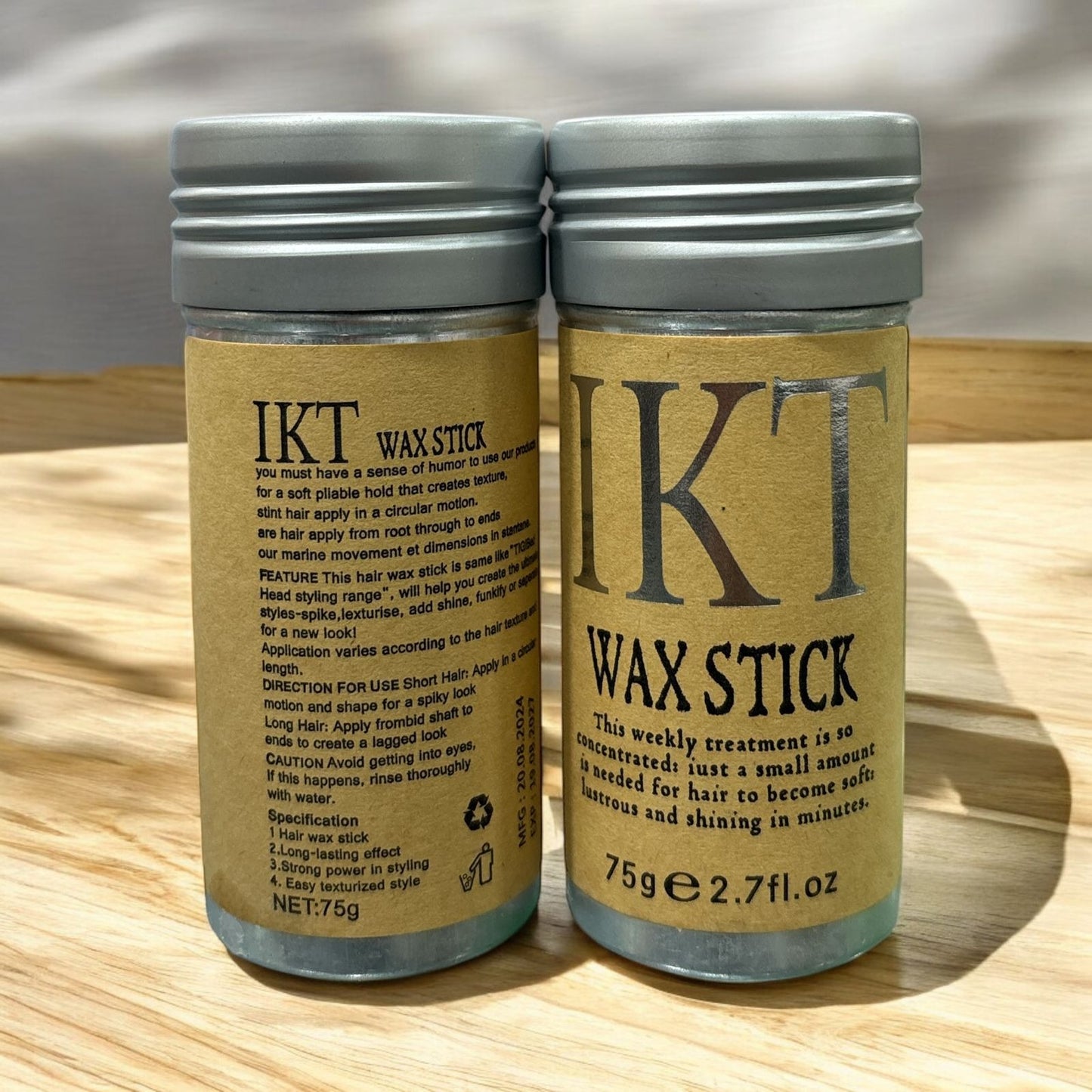 TVLV Hair Wax Stick Broken Hair Finishing Styling Stick for Broken Hair,
