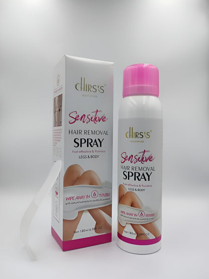 Chirs's Sensitive Hair Removal Spray | Fast Effective &amp; Painless Chriss Hair
