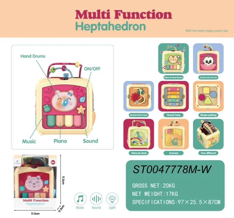 8 in 1 Intelligence Cube For Kids | Best Quality Toy For