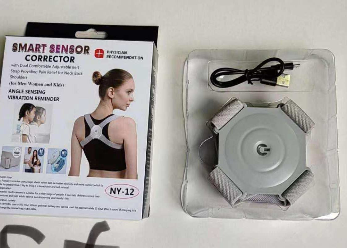 Smart Sensor Corrector Belt, Smart adjustable posture corrector with vibration