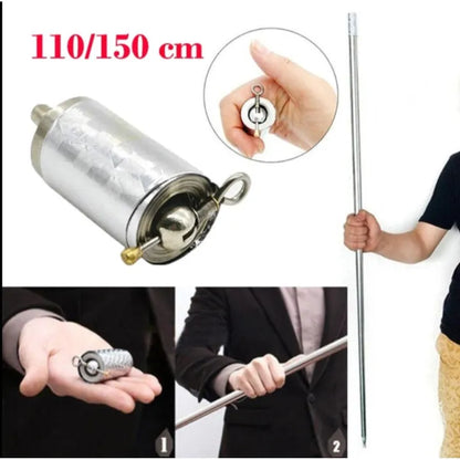 Magic Extendable Metal Stick for Self Defence and Fun Magic Pocket Stick