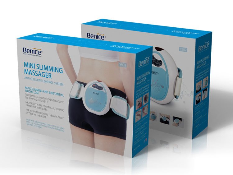 Electric Body Slimming Massage Belt Anti-cellulite Control System Waist Loss Weight Slimmer