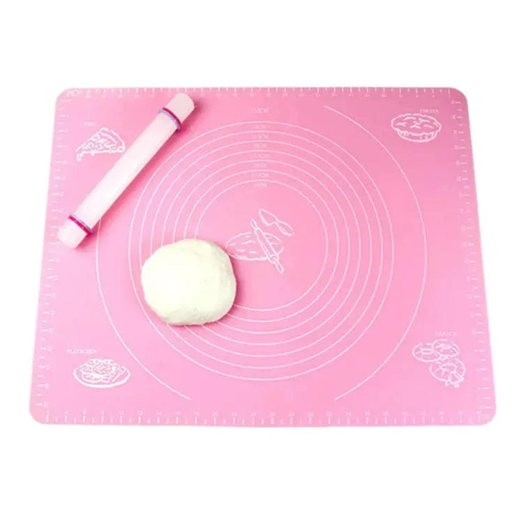Silicone Baking Mat With Measurements Heat Resistant Cookie Sheet Oven Liner |