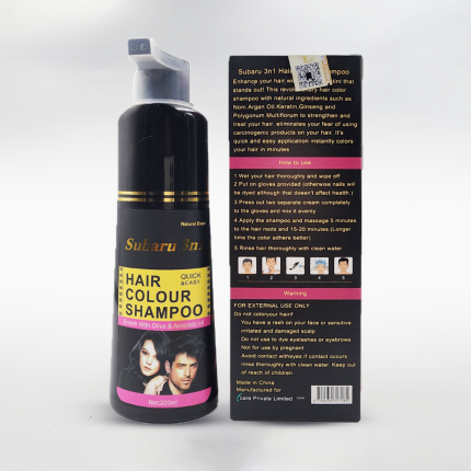 Subaru Dark Brown Hair Color Shampoo | Hair Color Shampoo For Men
