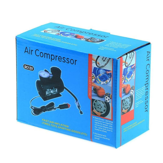 Mini 12V 300PSI Car Air Pump Tyre Compressor Portable Electric Car Air