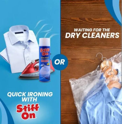 Fabric Starch Spray Stiff On for crisp and fresh clothes -