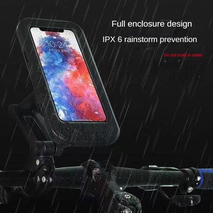 Waterproof Magnetic Bicycle Mobile Phone Holder 360° Rotation