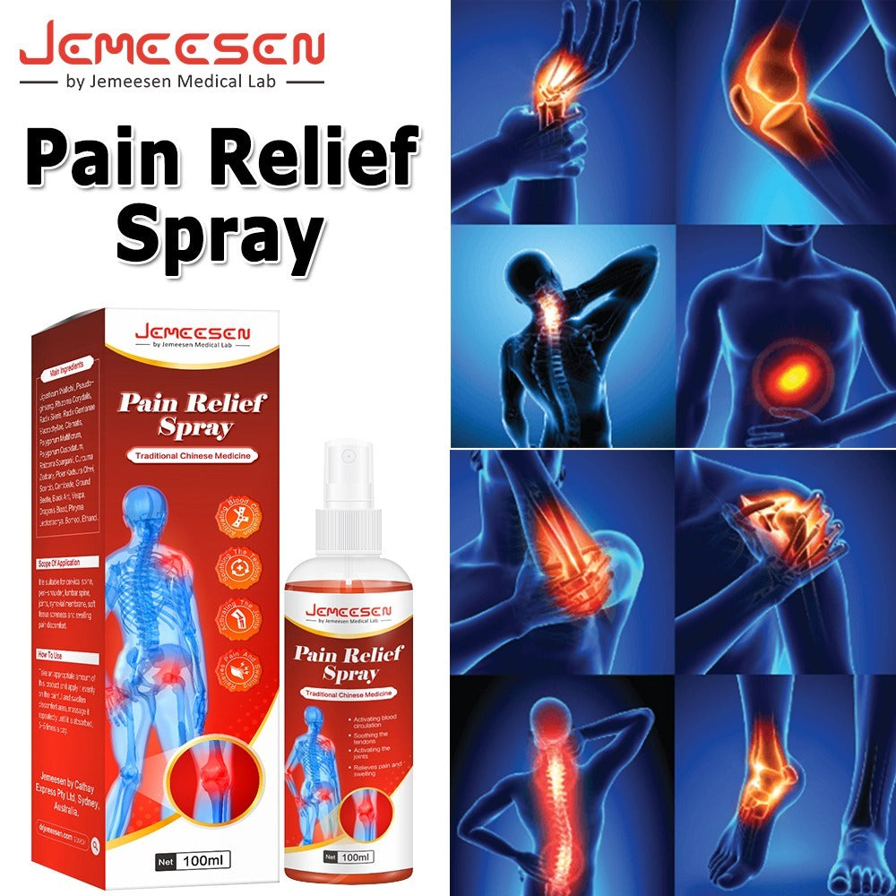 Original Jemeesen Instant Pain Relief Spray Rheumatoid Arthritis Knee Pain Relief Muscle